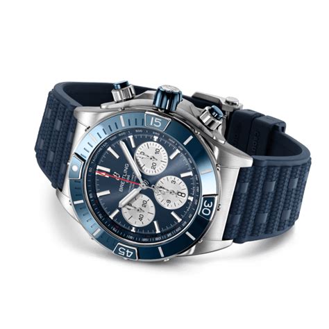 breitling chronomat b01 limited edition blue|breitling chronomat b01 review.